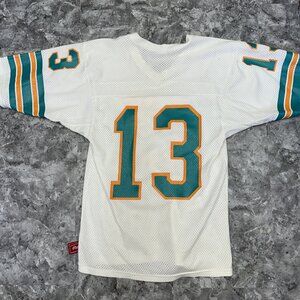 Vintage Rawlings Miami Dolphins #13 NFL Jersey Mens M Made In USA
